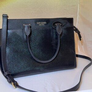 Kate Spade Cameron Medium Satchel & Crossbody Black